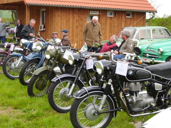 Motorrder aus der gemtlichen Zeit