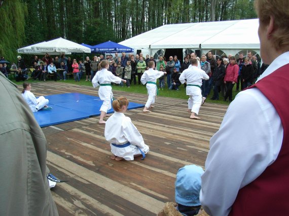 Karate in guter Form